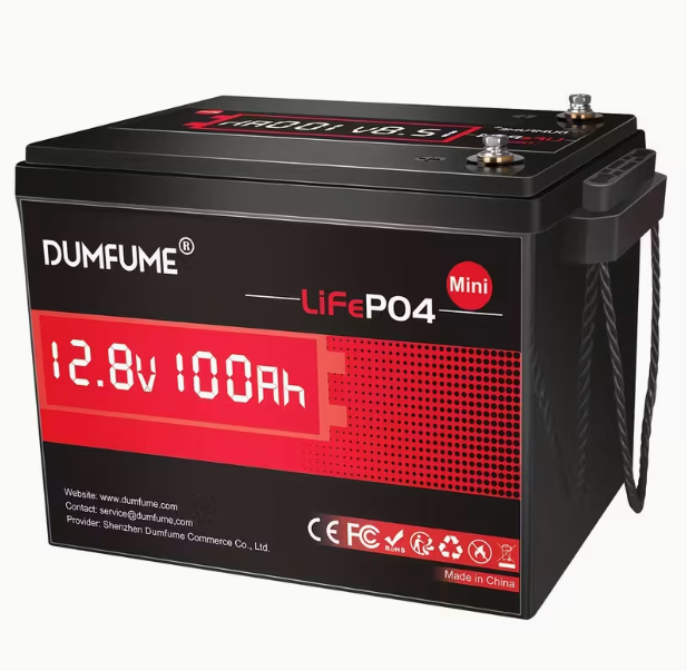 Batería de litio Mini LiFePO4 de 12V 100Ah